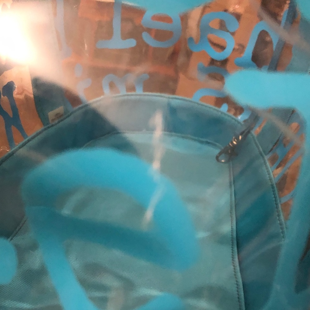 Michael Kors Aqua Transparent Tote - Picture 6 of 6